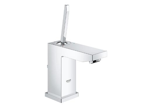 Изображение товара Смеситель для умывальника GROHE Eurocube Joy хром, однорычажный, с донным клапаном