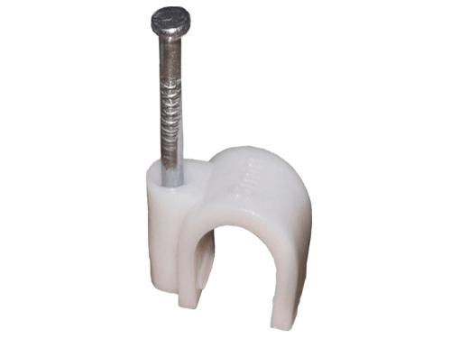 Изображение товара Скобы для кабеля REXANT 12 мм круглая уп.50 шт. (07-4012)