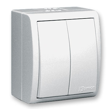 

Выключатель Simon 15 aqua 1594398-030, Белый, 15 aqua 1594398-030