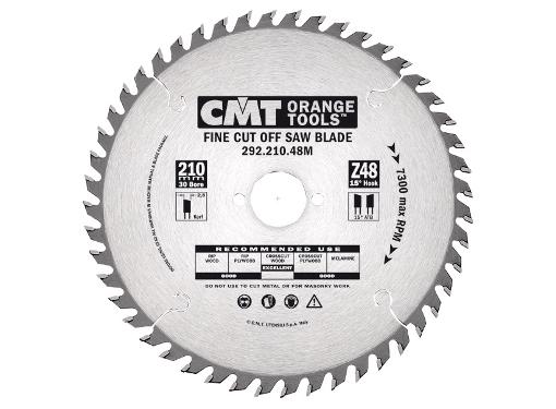 Изображение товара Диск пильный твердосплавный CMT Ф210х30мм 48зуб для древесины