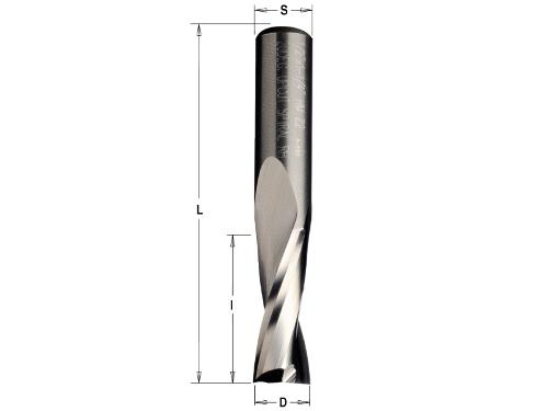 Изображение товара Фреза CMT спиральная монолитная 3х12х50 мм Z=2 S=3 RH