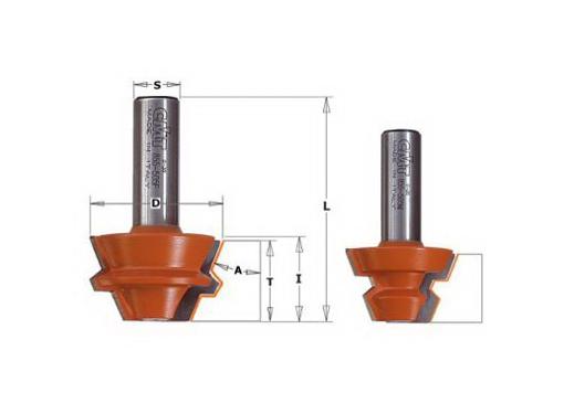 Изображение товара Фреза CMT 955.005.11 набор 2шт сращивание 9.5-19мм
