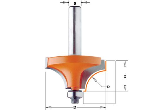 Изображение товара Фреза CMT 939.167.11 внутр.радиус 2 калевка D16.7x12.7 мм