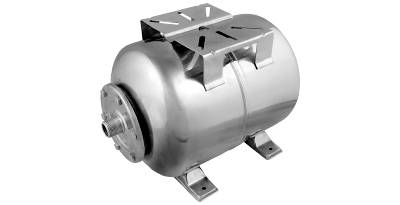 Гидроаккумулятор UNIPUMP 100 л (нерж.) горизонтальный