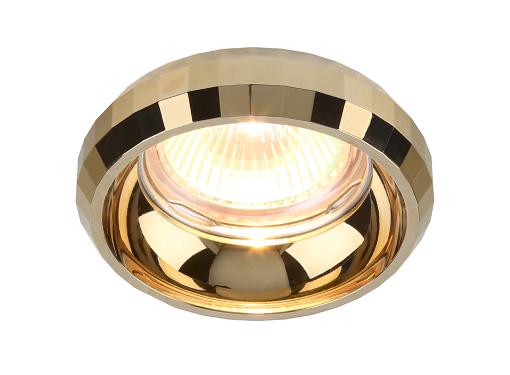 Изображение товара Встраиваемый светильник в стиле хай-тек DIVINARE 1737/01 PL-1 золото 50 Вт