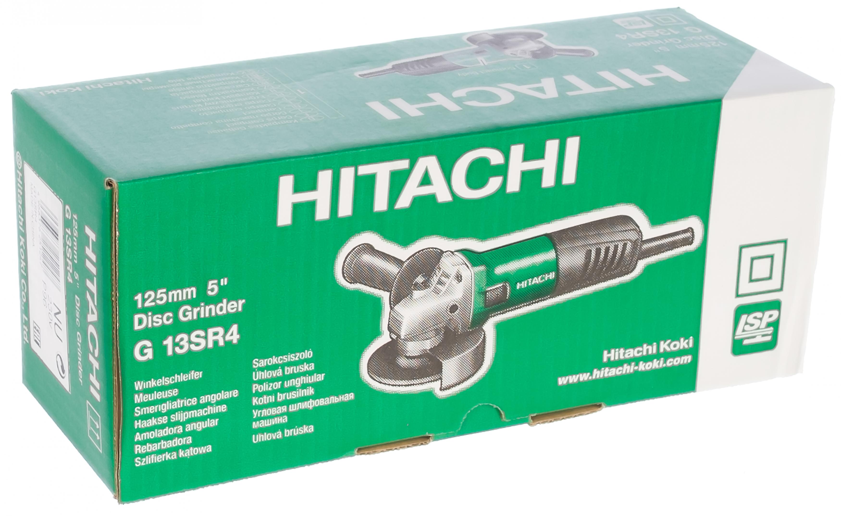 УШМ (болгарка) Hitachi G13sr4-nu