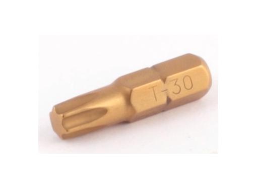 Изображение товара Бита JETTOOLS T30 25мм (W4-11-02530-2T) - 2шт с титановым покрытием