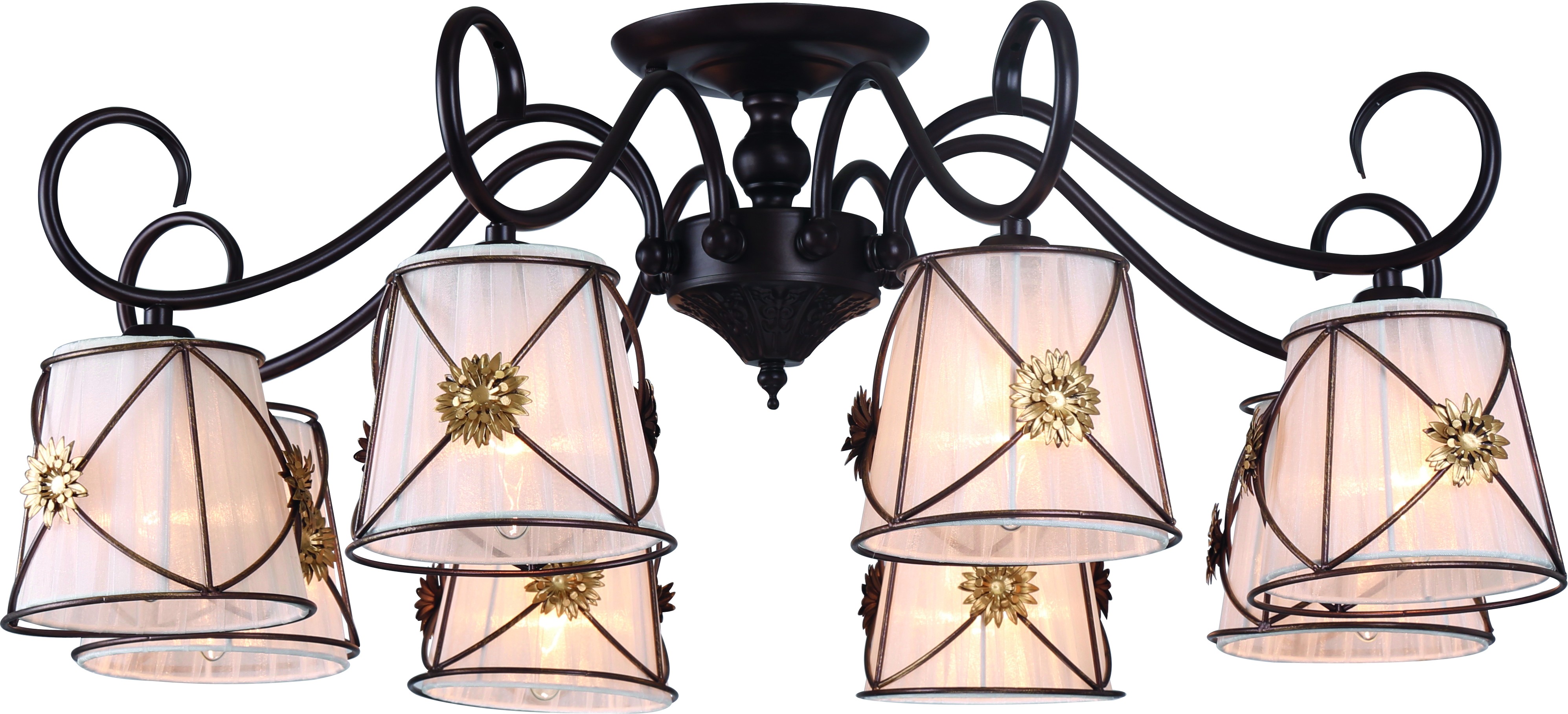 

Люстра Arte lamp A5495pl-8br, A5495pl-8br