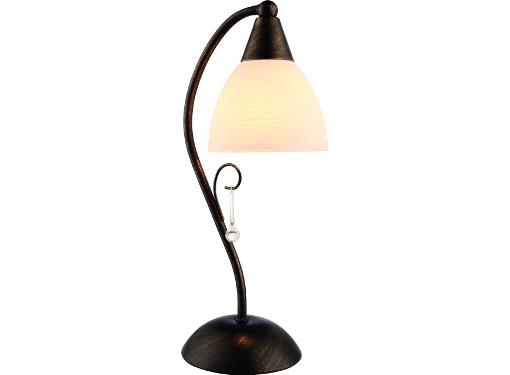 Изображение товара Настольная лампа ARTE LAMP A9312LT-1BR SEGRETO в коричневом цвете