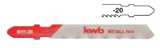 

Пилки для лобзика Kwb 6112-20