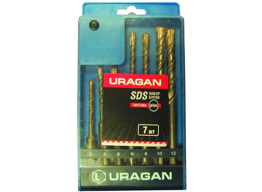 Изображение товара Набор буров URAGAN 160мм SDS Plus (901-25554-H7)