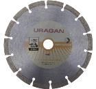 Изображение товара Алмазный сегментный круг URAGAN 200мм для бетона и камня