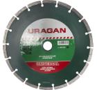 Круг алмазный URAGAN (36691-230) Ф230х22мм по бетону