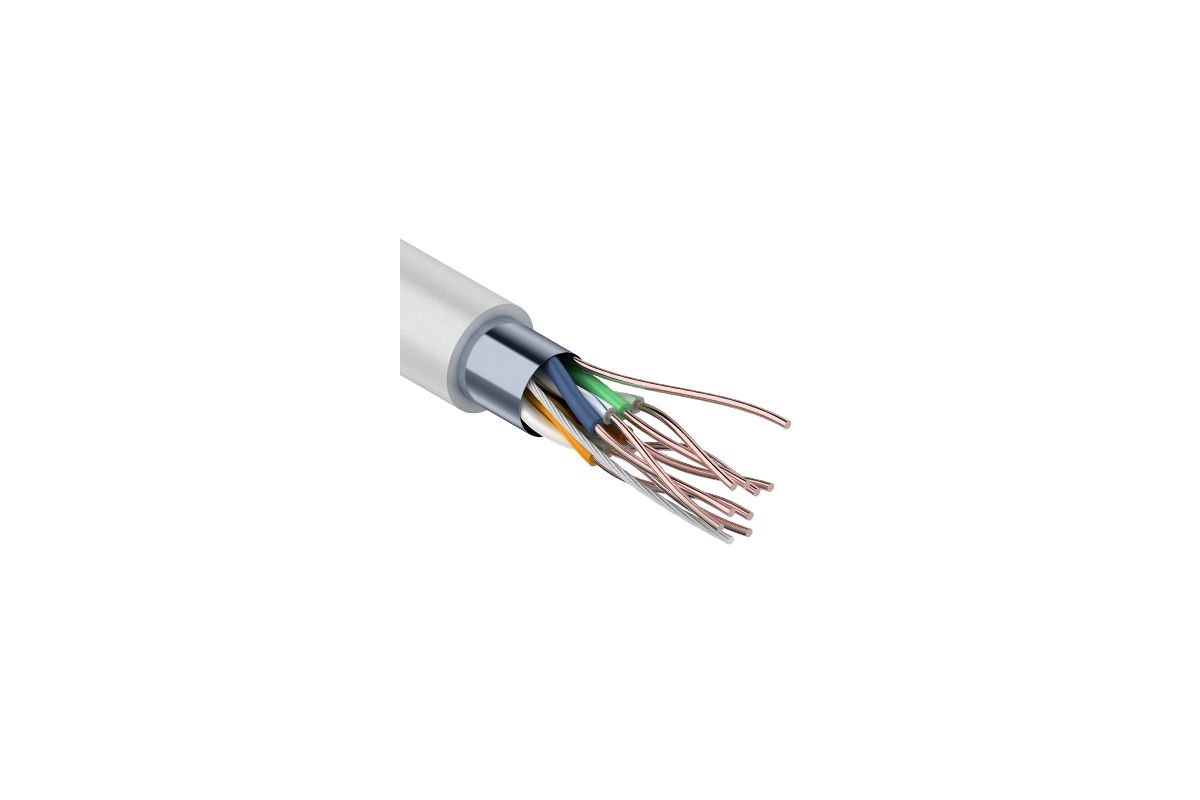 Кабель витая пара Proconnect 01-0142-3, FTP 4PR 24AWG, CCA, CAT5e, 305м  бухта - цена, отзывы, фото - купить в Москве, СПб и РФ