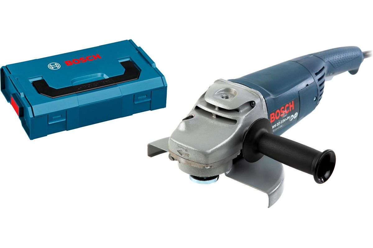 УШМ (болгарка) Bosch GWS 22-230 JH (601882203)+ ящик L-Boxx Mini - цена,  отзывы, фото - купить в Москве, СПб и РФ