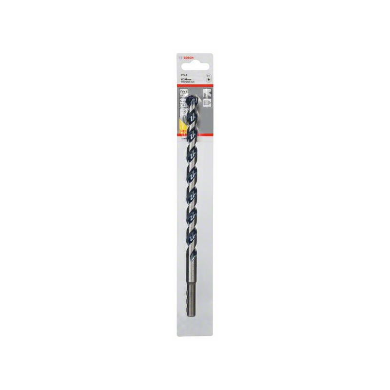 

Сверло по камню Bosch Cyl-5 Ф14x190x250мм (2.608.588.160, Cyl-5 Ф14x190x250мм (2.608.588.160)