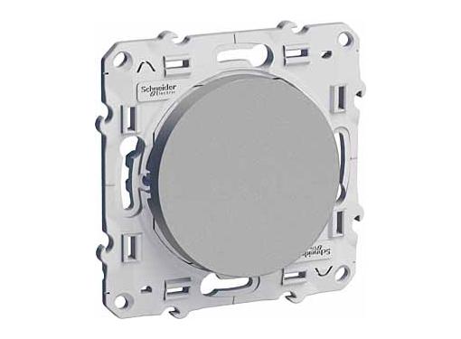 Изображение товара Механизм выключателя Schneider Electric Odace S53R201 1-кл. алюминиевый