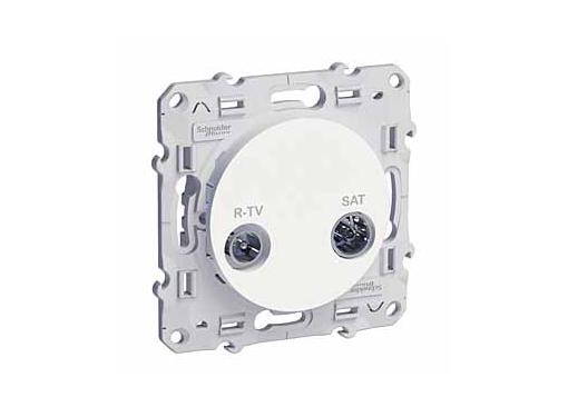 Изображение товара Механизм розетки SCHNEIDER ELECTRIC S52R454 Odace для телевизионного подключения