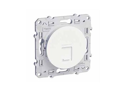 Изображение товара Механизм розетки SCHNEIDER ELECTRIC S52R471 Odace RJ45 белый