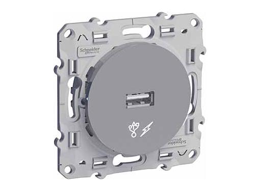 Изображение товара Механизм розетки USB Schneider Electric Odace S53R408