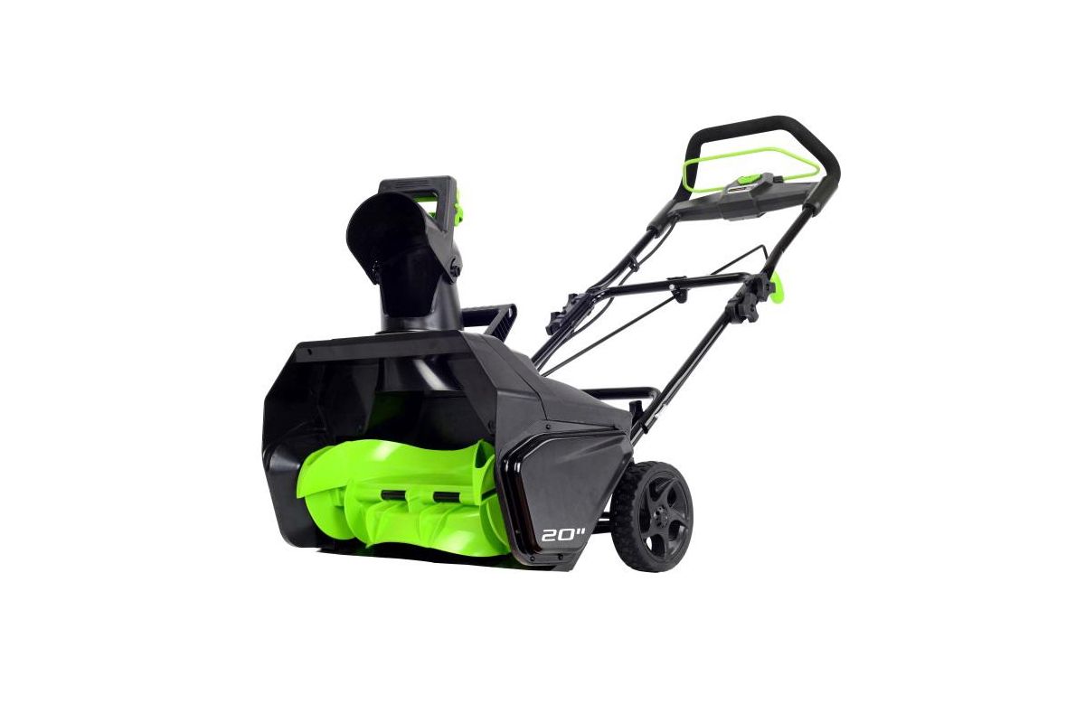 Аккумуляторный снегоуборщик GREENWORKS GD80SB (2600107UA) с аккумулятором  купить в Уфе по доступной цене: характеристики и фото