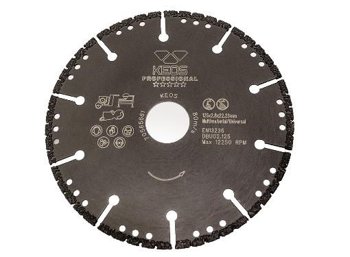 Изображение товара Круг алмазный KEOS DBU02.125 Ф125х22мм универсальный