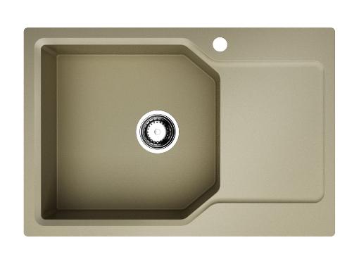 Изображение товара Кухонная мойка OMOIKIRI Yonaka 78-LB-CA из Artgranit, прямоугольная, 207 мм глубиной
