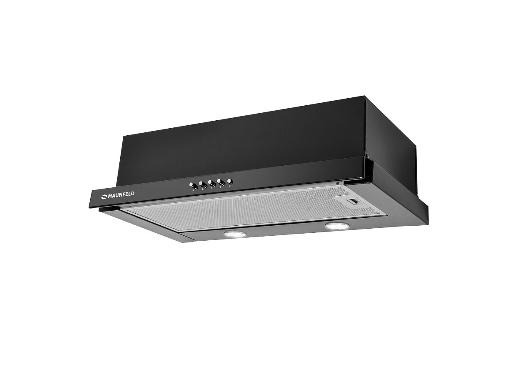 Изображение товара Встраиваемая кухонная вытяжка MAUNFELD VS (C) 50 Черная с галогеновым освещением