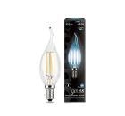 Лампа светодиодная GAUSS LED Filament Candle tailed E14 5W 4100K (104801205)