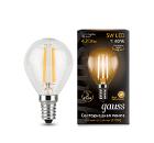   GAUSS LED Filament Globe E14 5W 2700K (105801105)