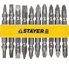 Набор бит STAYER 25мм (MASTER 2605-H10_z01)