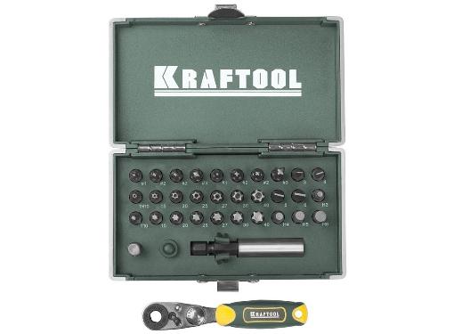 Изображение товара Набор бит KRAFTOOL 25мм (ЕХPERT X-Drive 26065-H33)