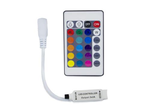 Изображение товара Контроллер APEYRON 04-15 RGB для светодиодных лент 12-24 В управляемый ИК