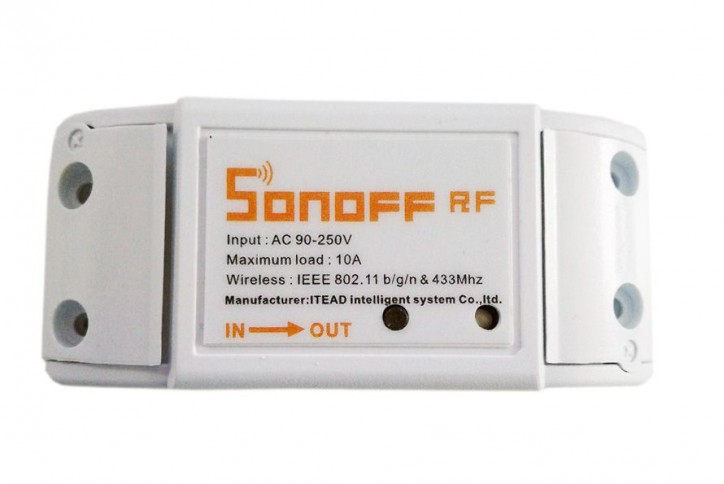 

Реле Sonoff Rf10a+пульт ДУ