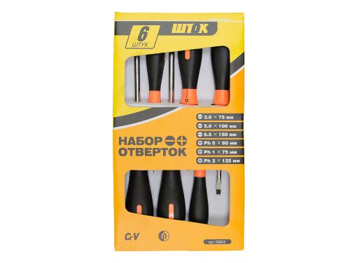Изображение товара Набор отверток SHTOK. 09903