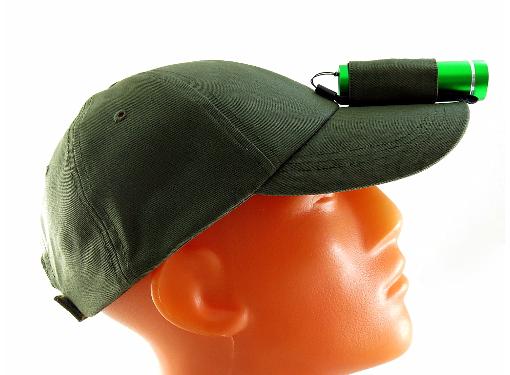 Изображение товара Фонарь-бейсболка SOLARIS T-5 OG с влагозащитой