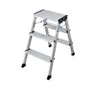 Алюминиевая стремянка-подставка KRAUSE ROLLY 130068, 2x3 ступени