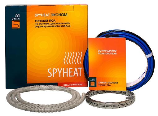 Изображение товара Теплый пол SPYHEAT Эконом SH-1500 греющий кабель 1500Вт
