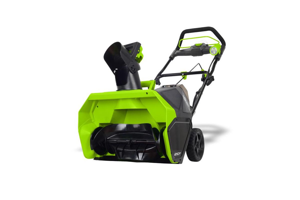 Снегоуборщик Greenworks GD40SB (2600007) без аккумулятора - купить, цена,  отзывы, видео, инструкция и фото в интернет-магазине 220 Вольт