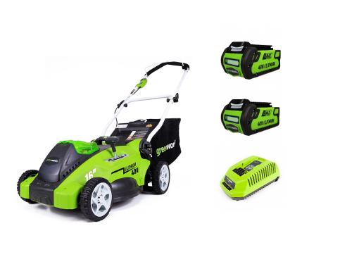   GREENWORKS G40LM40K2X (2500007VC)