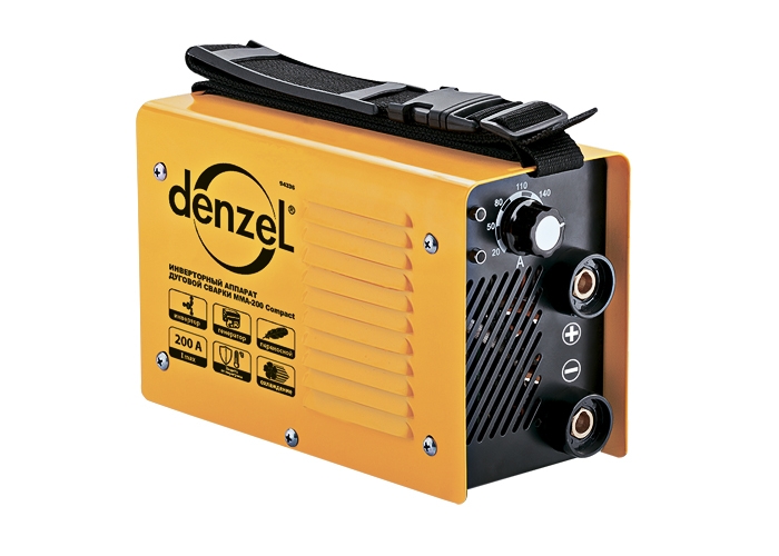 

Сварочный аппарат Denzel ММА-200 compact