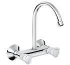 Изображение товара Смеситель для кухни GROHE Costa L 31191001 хром с поворотным изливом и керамическим картриджем