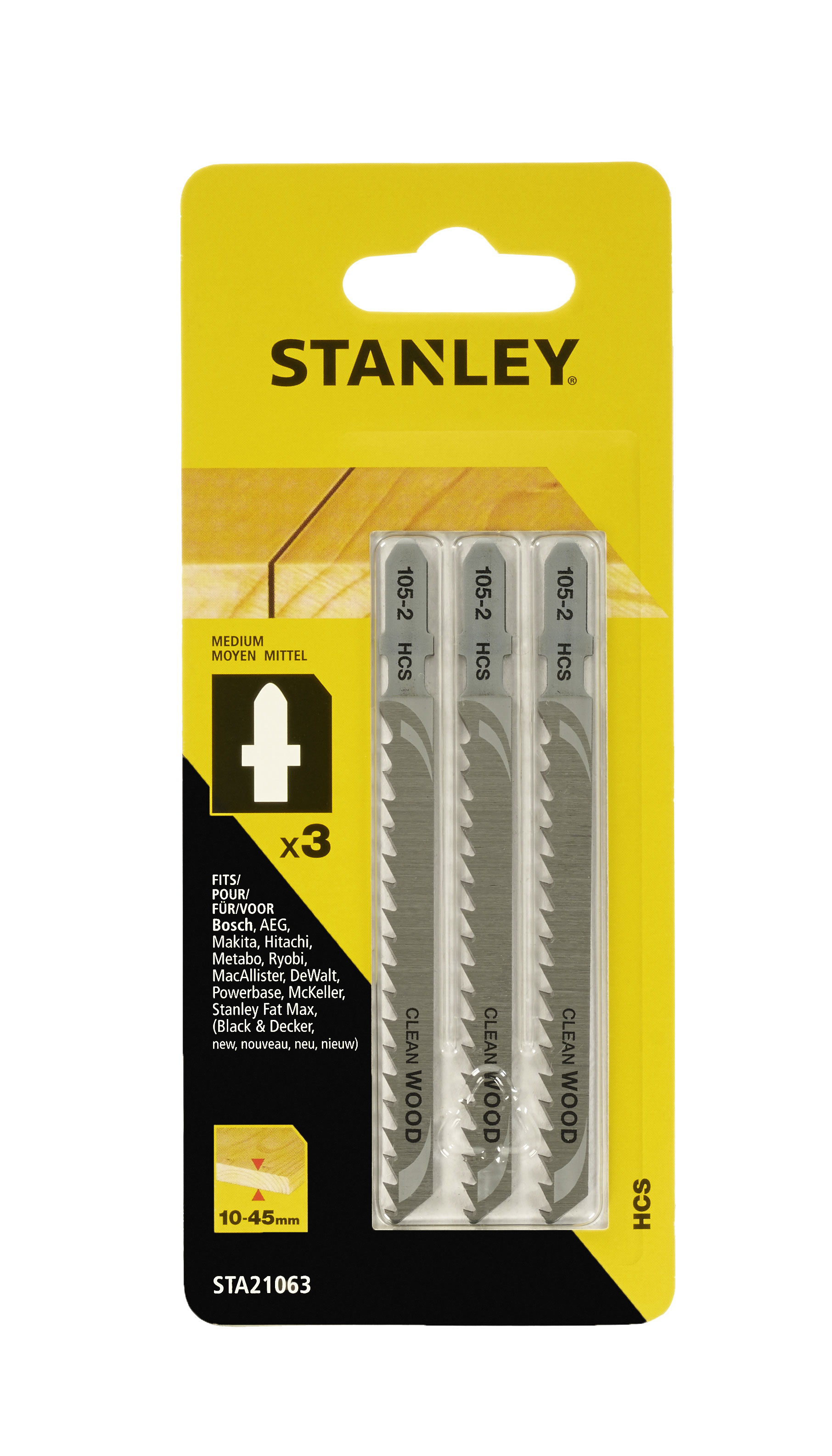 

Пилки для лобзика Stanley Sta21063-xj, Sta21063-xj