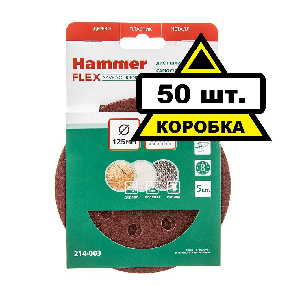 

Цеплялка (для ЭШМ) Hammer 125мм p80 8отв.