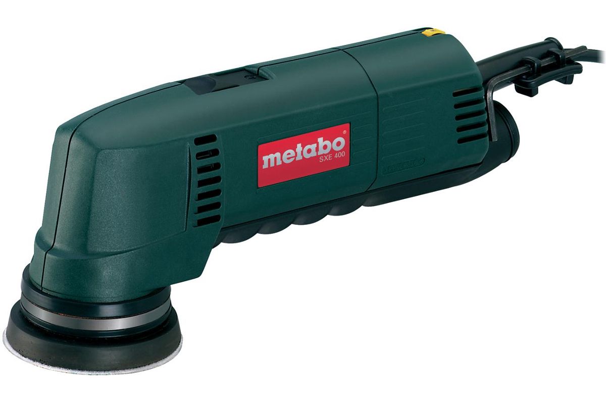 Эксцентриковая машина Metabo SXE 400 (600405000) - цена, отзывы, фото и  инструкция - купить в Москве, СПб и РФ