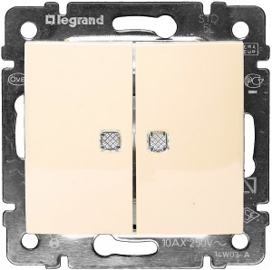 

Механизм выключателя Legrand 39898, Белый, 39898