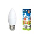 Лампа светодиодная VOLPE LED-C37-6W/NW/E27/FR/O UL-00001067