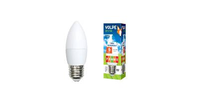   VOLPE LED-C37-6W/NW/E27/FR/O UL-00001067