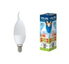 Лампа светодиодная VOLPE LED-CW37-6W/NW/E14/FR/O