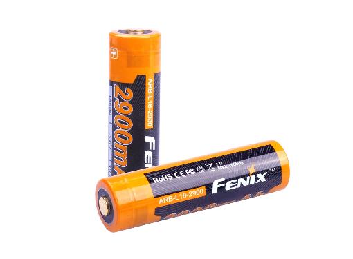 Изображение товара Аккумулятор FENIX ARB-L18-2900 18650 с защитой 2900мАч